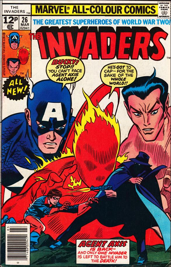 Invaders (1975) issue 26-B UK Price Cover