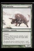 Magic the Gathering: Coldsnap (Base Set) card 107 Bull Aurochs