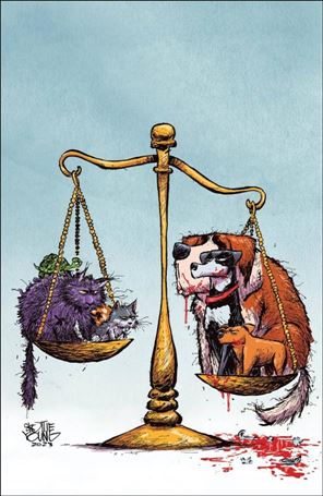 Animal Pound issue 1-H Skottie Young FOC Reveal Virgin Cover