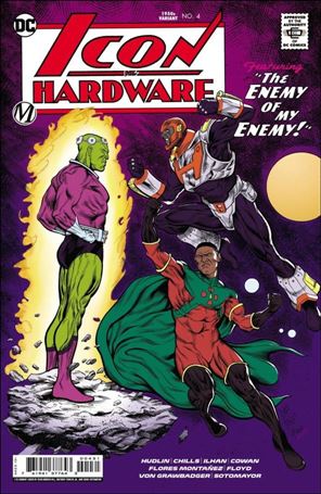 Icon vs. Hardware issue 4-C Sean Damien Hill 1:25 Cardstock Cover