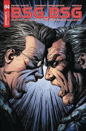 Battlestar Galactica BSG vs BSG issue 4-B Johnny Desjardins  Cover