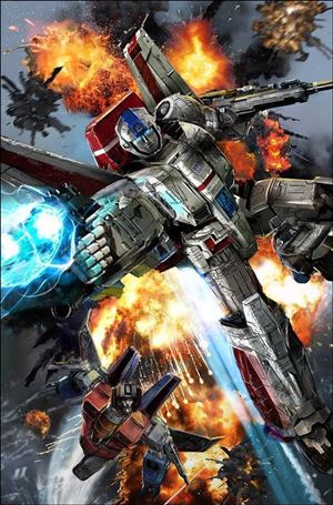 Transformers (2019) issue 3-E John Gallagher Virgin Variant 1/600
