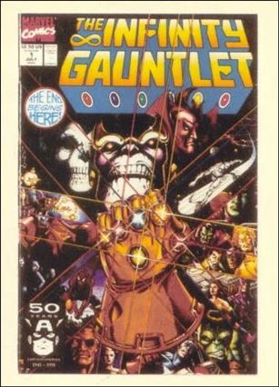 Marvel 1st Covers Series II (Base Set) card 99 The Infinity Gauntlet