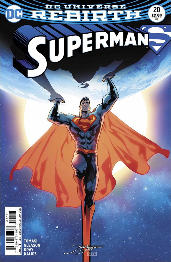 Superman (2016) issue 20-B Jorge Jimenez Cover
