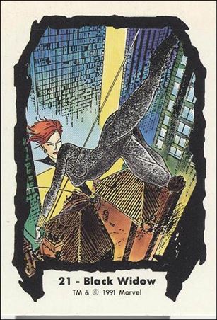 Jim Lee Series II (Base Set) card 21 Black Widow