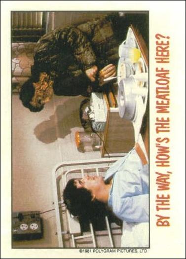 Fright Flicks (Base Set) card 37 'By the way, how's the meatloaf here?"