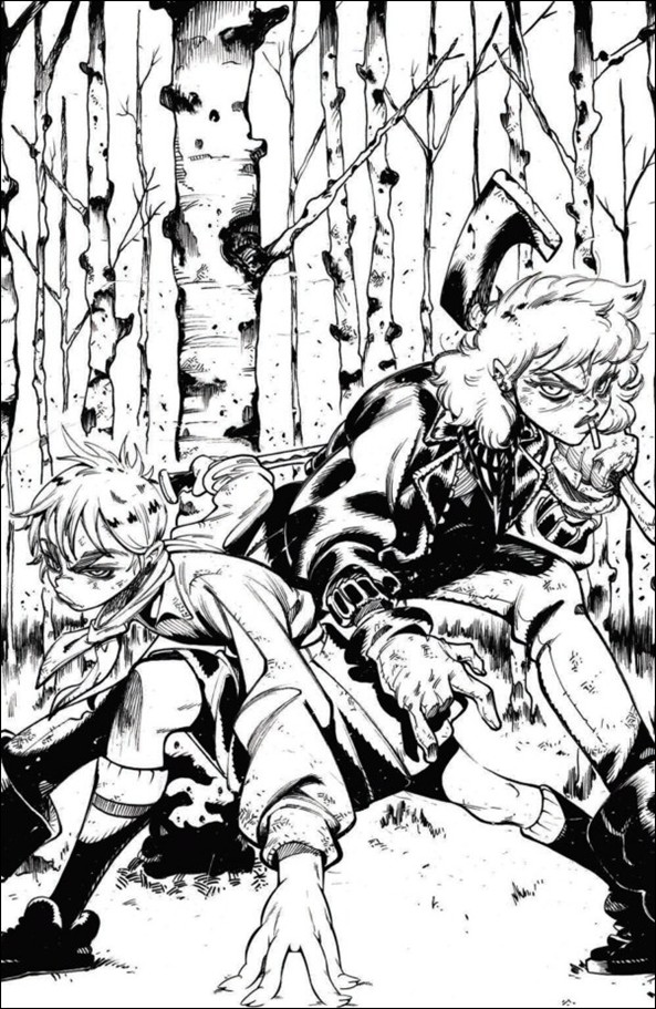 Something is Killing the Children issue 43-F Ricardo López Ortiz B&W Virgin 1:25 Cover