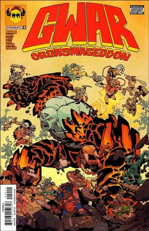Gwar: Orgasmageddon issue 4 Jonathan Brandon Sawyer Cover