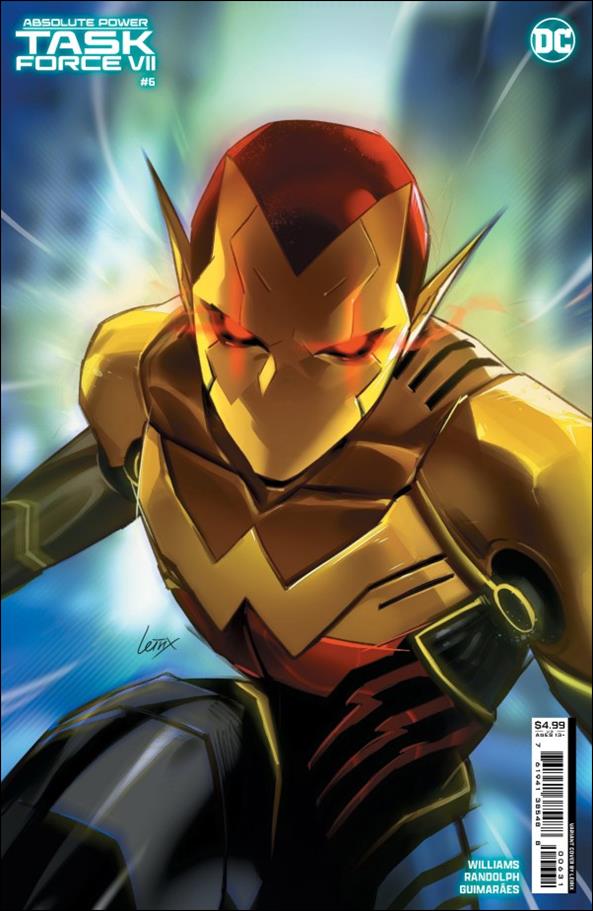 Absolute Power: Task Force VII issue 6-B Lesley 'Leirix' Li Cardstock Cover