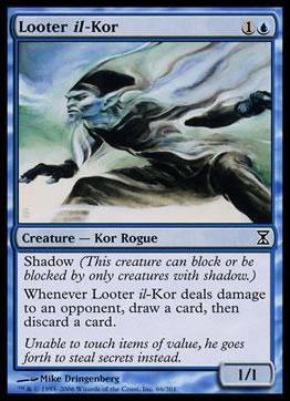 Magic the Gathering: Time Spiral (Base Set) card 66 Looter il-Kor