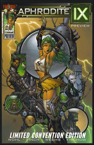 Aphrodite IX Preview issue 1 Flipbook with Blank Sketch Cover