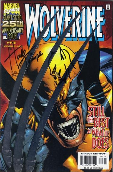 Wolverine (1988)  issue 145-F DF (Signed & Rembarked by Herb Trimpe) 1/300