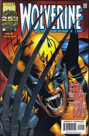 Wolverine (1988)  issue 145-F DF (Signed & Rembarked by Herb Trimpe) 1/300