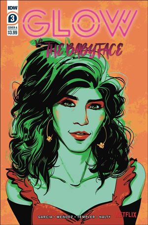 GLOW vs The Babyface issue 3 Veronica Fish Cover