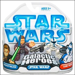 Star Wars: Galactic Heroes figure 65 Anakin Skywalker and Clone Trooper