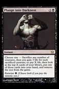 Magic the Gathering: Fifth Dawn (Base Set) card 57 Plunge into Darkness