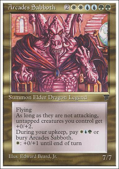 Magic the Gathering: Chronicles (Base Set) card 71 Arcades Sabboth