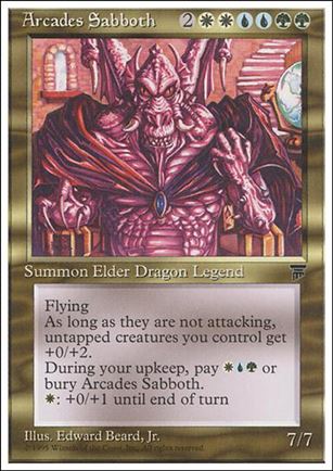 Magic the Gathering: Chronicles (Base Set) card 71 Arcades Sabboth