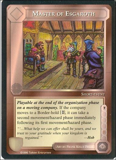 Middle-Earth: The Dragons (Base Set) card 98 Master of Esgaroth