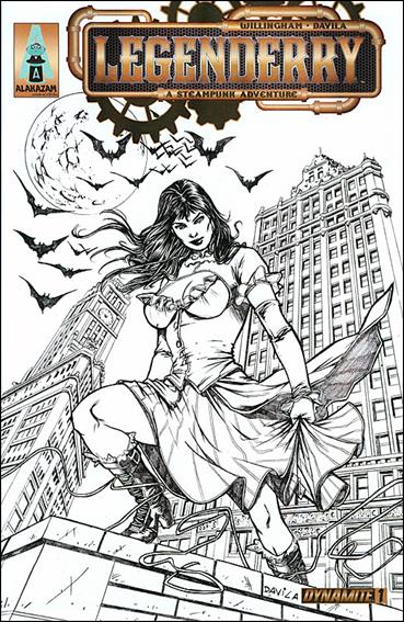 Legenderry: A Steampunk Adventure issue 1-J Sergio Fernandez Davila Alakazam Sketch Cover 1/10