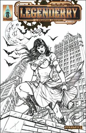 Legenderry: A Steampunk Adventure issue 1-J Sergio Fernandez Davila Alakazam Sketch Cover 1/10