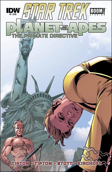 Star Trek/Planet of the Apes: The Primate Directive issue 2 Rachael Stott Cover