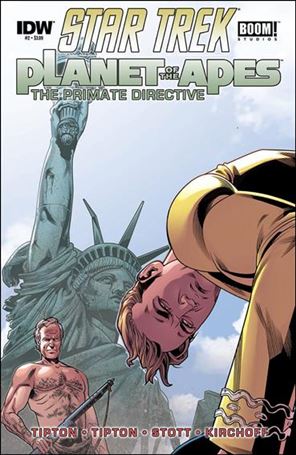 Star Trek/Planet of the Apes: The Primate Directive issue 2 Rachael Stott Cover