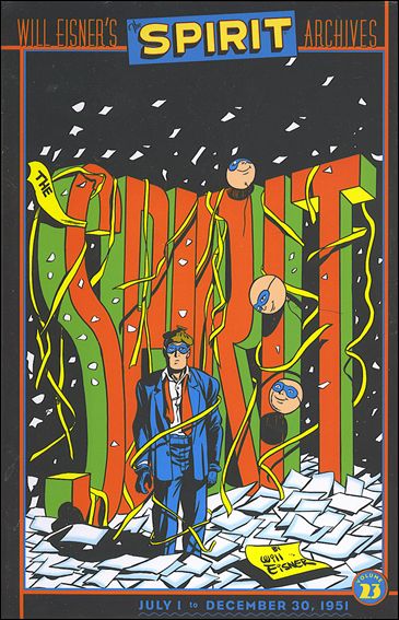 Will Eisner's The Spirit Archives issue 23 Dust Jacket