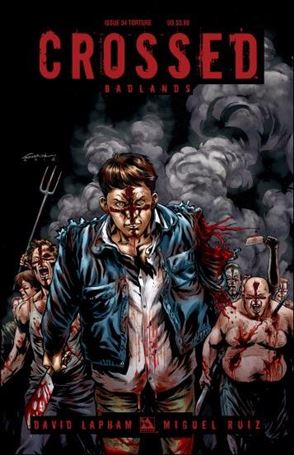 Crossed: Badlands issue 34-C Torture Cover