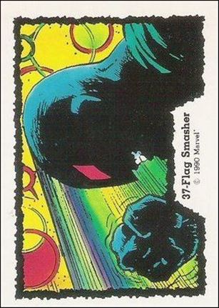 Ghost Rider (Base Set)  card 37 Flag Smasher