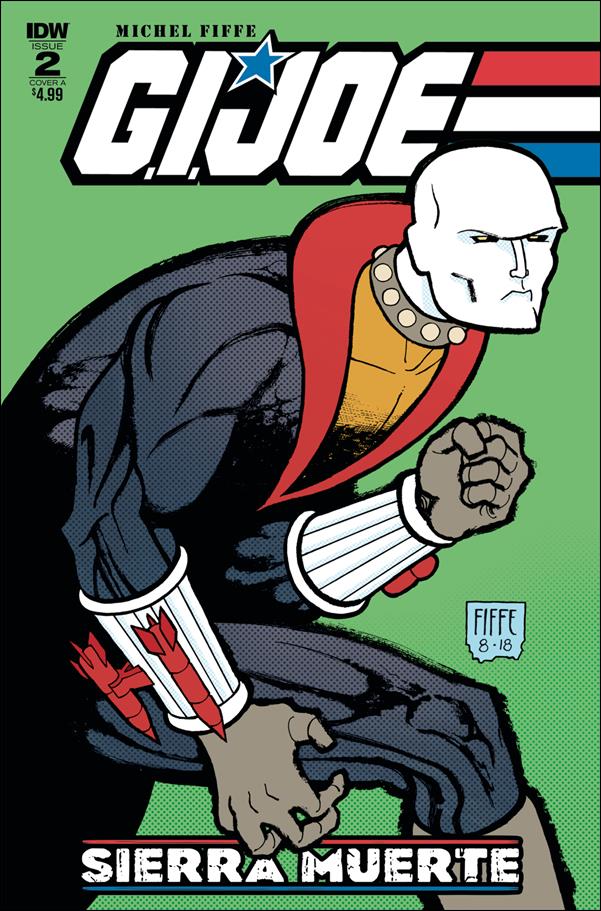 G.I. Joe: Sierra Muerte issue 2 Michel Fiffe "Destro" Cover