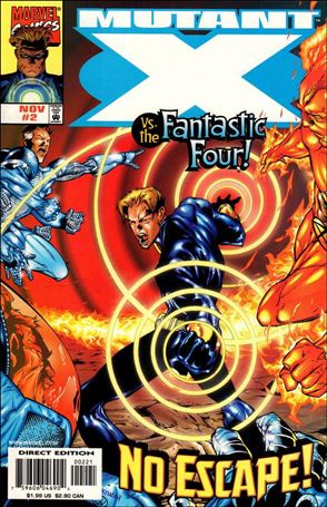 Mutant X issue 2-B Adam Pollina Cover