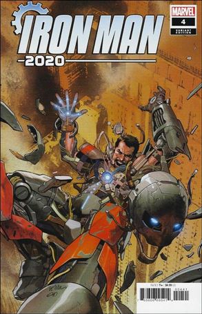 Iron Man 2020 (2020) issue 4-E Leinil Francis Yu 1:25 Cover