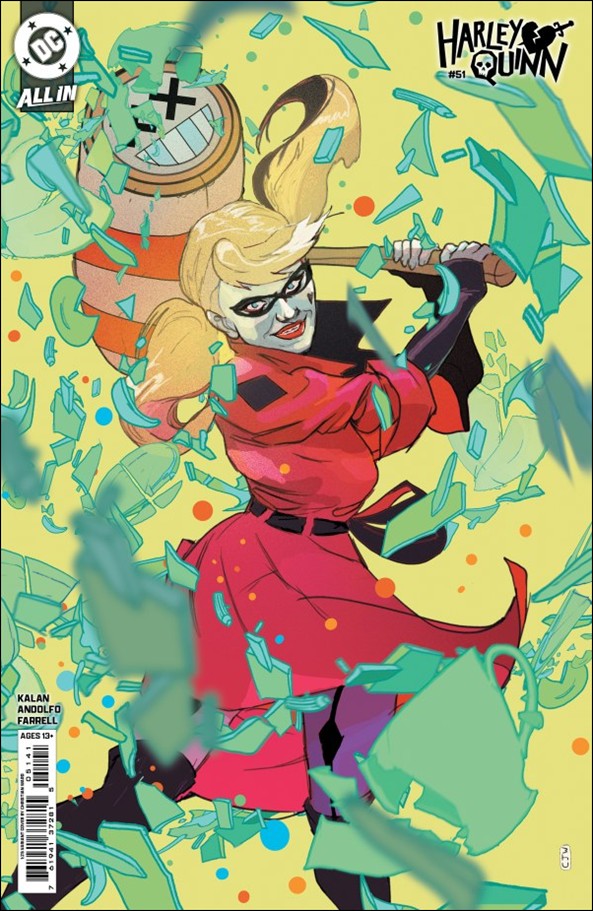 Harley Quinn (2021) issue 51-E Christian Ward 1:25 Cardstock Cover