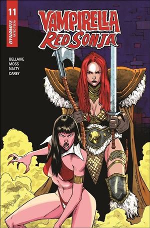 Vampirella / Red Sonja issue 11-G Brent Peeples 1:7 Cover