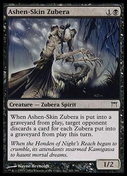 Magic the Gathering: Champions of Kamigawa (Base Set) card 101 Ashen-Skin Zubera