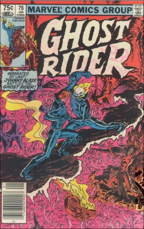 Ghost Rider (1973) issue 76-B Canadian Price Cover