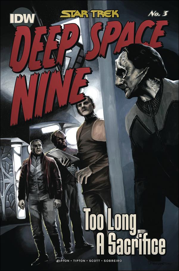 Star Trek: Deep Space Nine - Too Long a Sacrifice issue 3-C J.K. Woodward 1:10 Cover