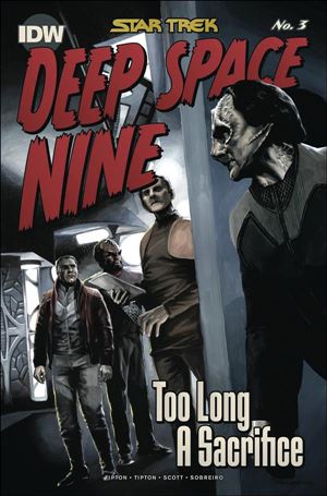 Star Trek: Deep Space Nine - Too Long a Sacrifice issue 3-C J.K. Woodward 1:10 Cover