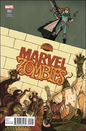 Marvel Zombies (2015) issue 2-B Gabriel Hernandez Walta 1:25 Cover