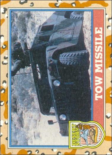 Desert Storm: Series 2 (Base Set) card 98 Tow Missle