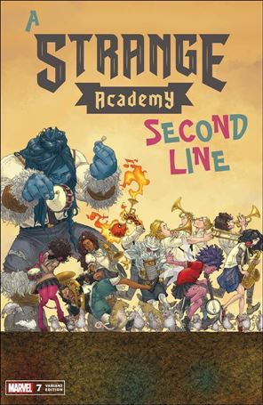 Strange Academy issue 7-C Adrian Alphona Cover