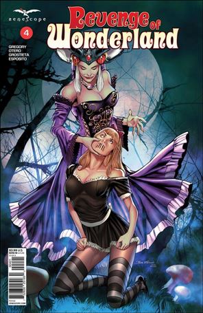 Revenge of Wonderland issue 4-B Igor Vitorino Cover