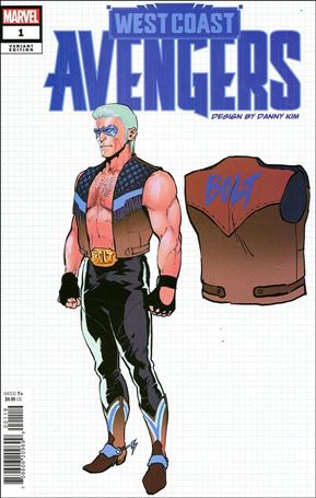 West Coast Avengers (2025) issue 1-I Danny Kim Design 1:10 Cover