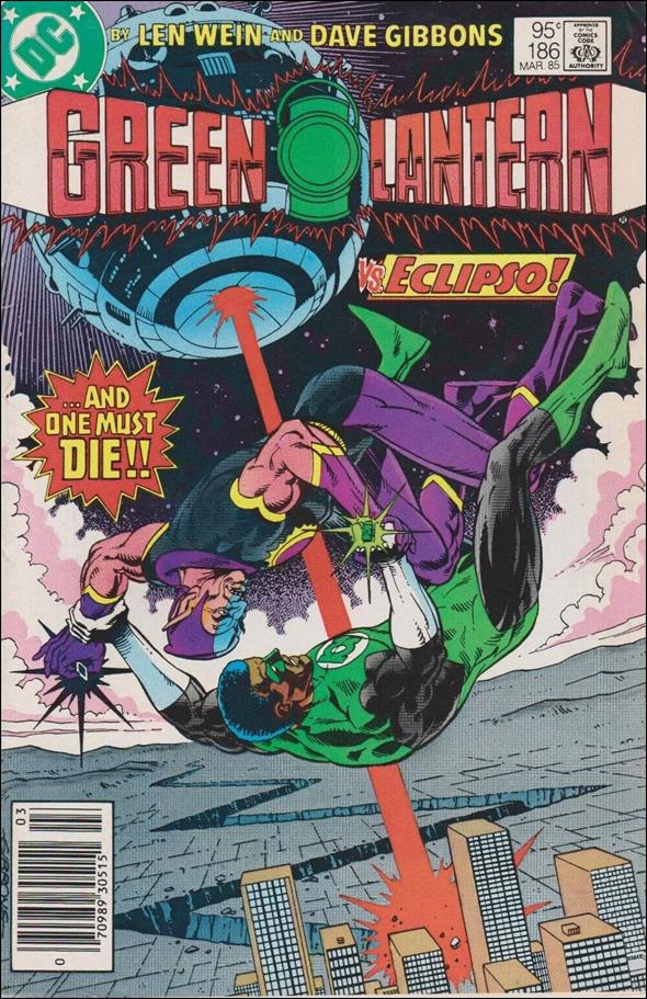 Green Lantern (1960) issue 186-C Canadian Price Cover