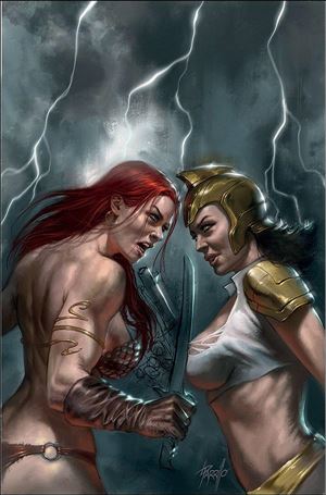 Red Sonja: The Superpowers issue 2-V Lucio Parrillo Virgin Cover