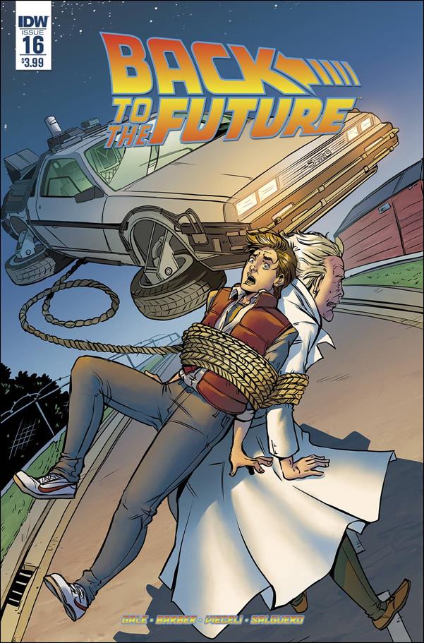 Back to the Future (2015) issue 16 Emma Vieceli Cover