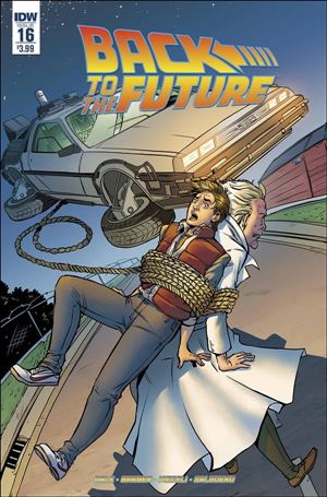 Back to the Future (2015) issue 16 Emma Vieceli Cover
