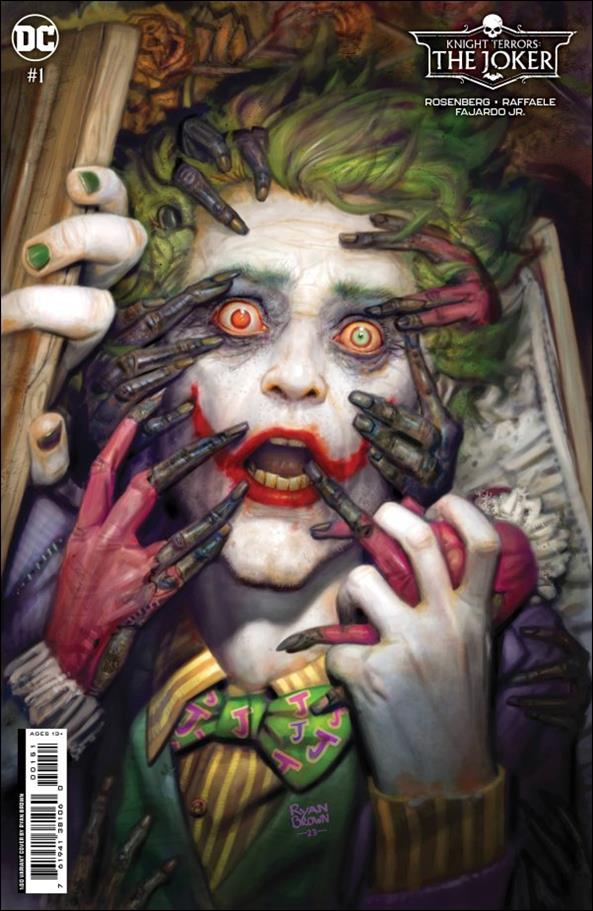 Knight Terrors: The Joker issue 1-F Ryan Brown 1:50 Cardstock Cover