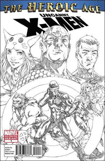 Uncanny X-Men: The Heroic Age issue 1-B Sketch Cover (2nd Printing)